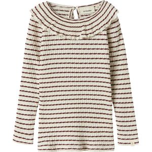 Top - Biologisch Katoen - Lange Mouwen - Jersey - Slim Fit