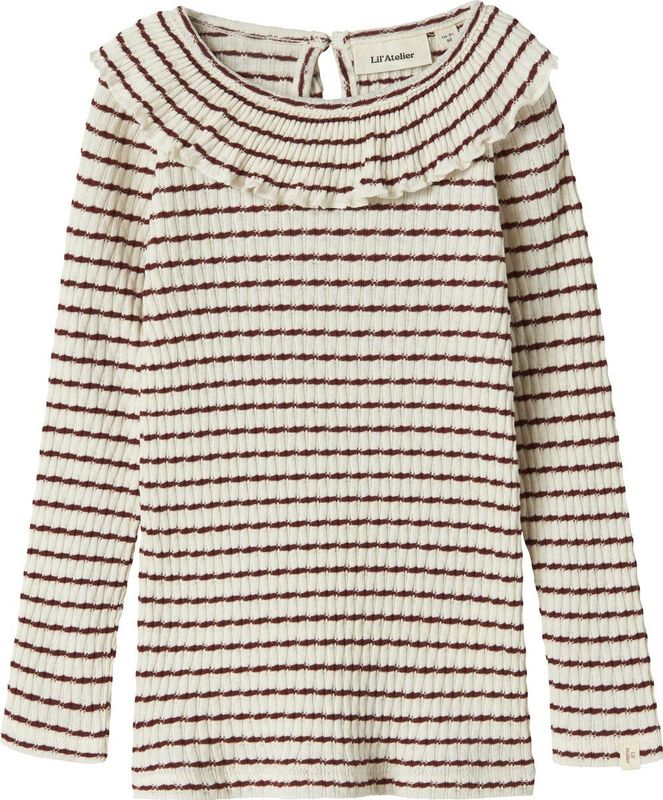 Top - Biologisch Katoen - Lange Mouwen - Jersey - Slim Fit