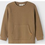 Sweatshirt - Loose Fit - Zacht - Lange Mouwen - Ronde Hals - Kangoeroezak