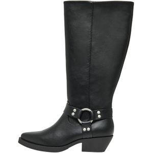 Onlbronco - Laarzen - Lange Schacht - Zwart - Ritssluiting