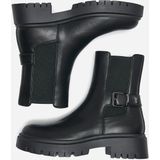 ONLY - ONLLIZZO - Chelsea Boots - Zwart - Imitatieleder
