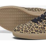 ONLY SHOES - Retro Sneakers - Kastanje Kleur - Polyurethaan Materiaal