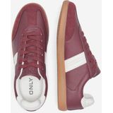 ONLY - ONLAMBER PU SNEAKER - Bordeaux - Sneakers