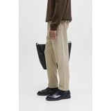 Jack & Jones - Casual Broek - Zandkleur - Katoenmix