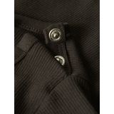 Ribgebreid Romper - Body - Lange Mouwen - Drukknoopsluiting