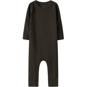 Ribgebreid Romper - Body - Lange Mouwen - Drukknoopsluiting