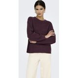 Only - ONLMILOUZ - Gebreide Trui - Decadent Chocolate - Lange Mouwen