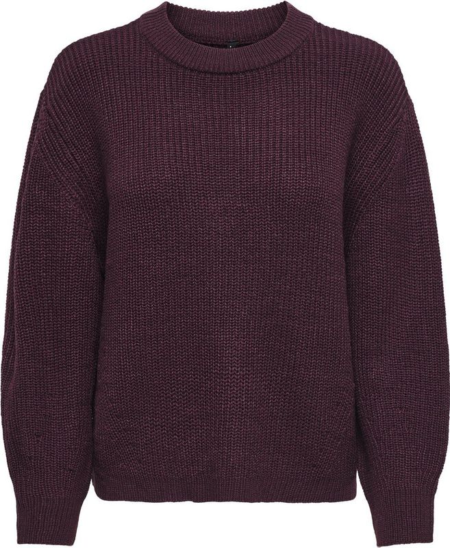 Only - ONLMILOUZ - Gebreide Trui - Decadent Chocolate - Lange Mouwen