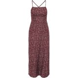 ONLY - Onljakiri - Midi-jurk - Zon gedroogde tomaat - Linnen