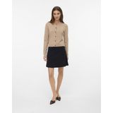 Vmvicky - Gebreid Vest - O-hals - Lange Mouwen - Knoopsluiting - Regular Fit