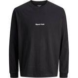 JACK&JONES - JORNORREBRO EMB TEE LS CREW NECK - T-shirt - Lange Mouwen