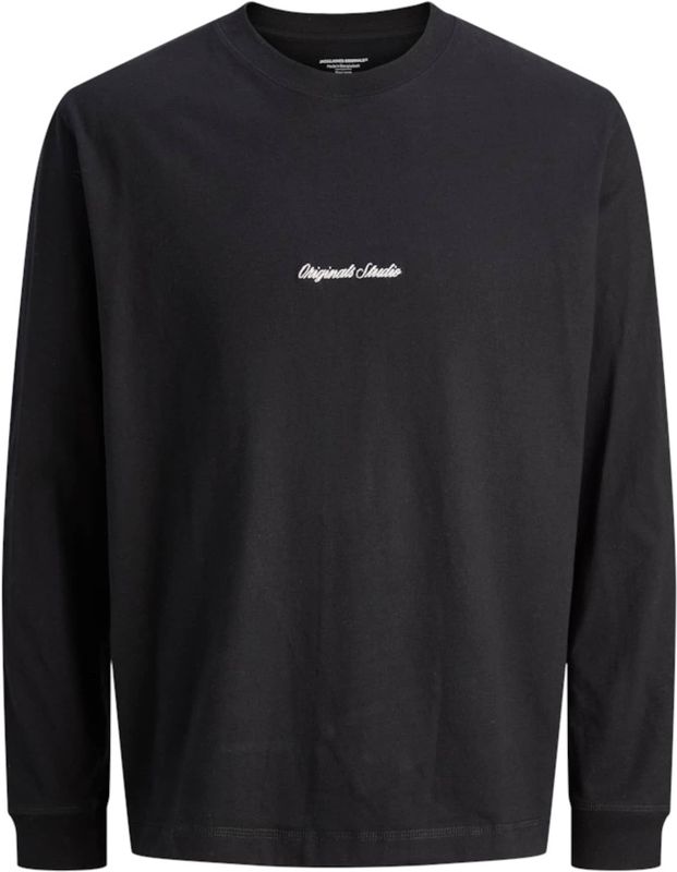 JACK&JONES - JORNORREBRO EMB TEE LS CREW NECK - T-shirt - Lange Mouwen