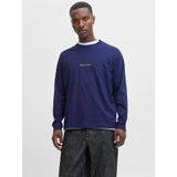 JACK&JONES - JORNORREBRO EMB TEE LS CREW NECK - T-shirt - Lange Mouwen