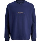 JACK&JONES - JORNORREBRO EMB TEE LS CREW NECK - T-shirt - Lange Mouwen