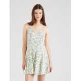 ONLY - ONLKasina - Zomerjurk - Geel - Bloemenprint - Mouwloos