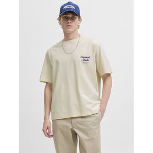 Jack & Jones - T-shirt - Antique White - Katoen - Regular Fit