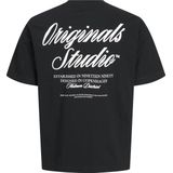 Jack & Jones - T-shirt - Zwart - Katoen - Regular Fit