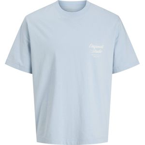 JACK & JONES - JORNORREBRO - Shirt - Lichtblauw/Wit