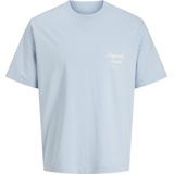 Jack & Jones - JORNORREBRO - Shirt - Lichtblauw/Wit