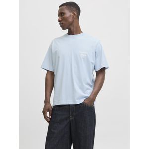 Jack & Jones - JORNORREBRO - Shirt - Lichtblauw/Wit