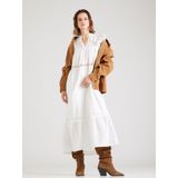 ONLY - ONLSunny - Jurk - Wit - 7/8 Lengte - Losse Pasvorm