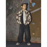 NAME IT - NKMOZIAS - Gebreid Vest - Bruin - Met Ritssluiting