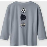 NAME IT MINI - Longsleeve - Grijsblauw