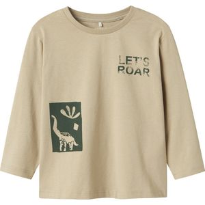Name It - Peutert-shirt - Beige - Lange Mouwen