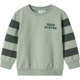 NAME IT - MINI - Sweater - Zacht Katoen - Geribde Boorden