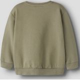 Sweatshirt - Regular Fit - Geborstelde Sweatstof - Lange Mouwen