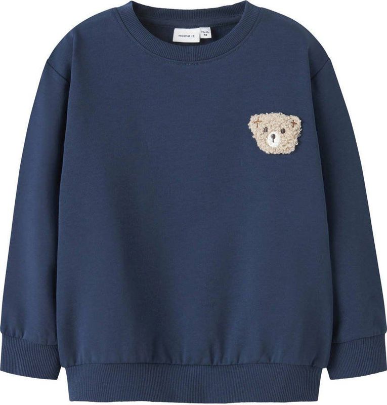 Name It - NMMOCTAVIO LS NREG SWEAT - Sweatshirt - Insignia Blue - Lange Mouwen
