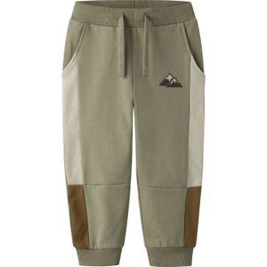 NAME IT MINI - Joggingbroek - Groen - Regular Pasvorm