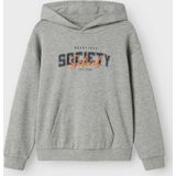 Sweatshirt - Geborstelde Sweatstof - Hoodie - Lange Mouwen - Relaxed Fit