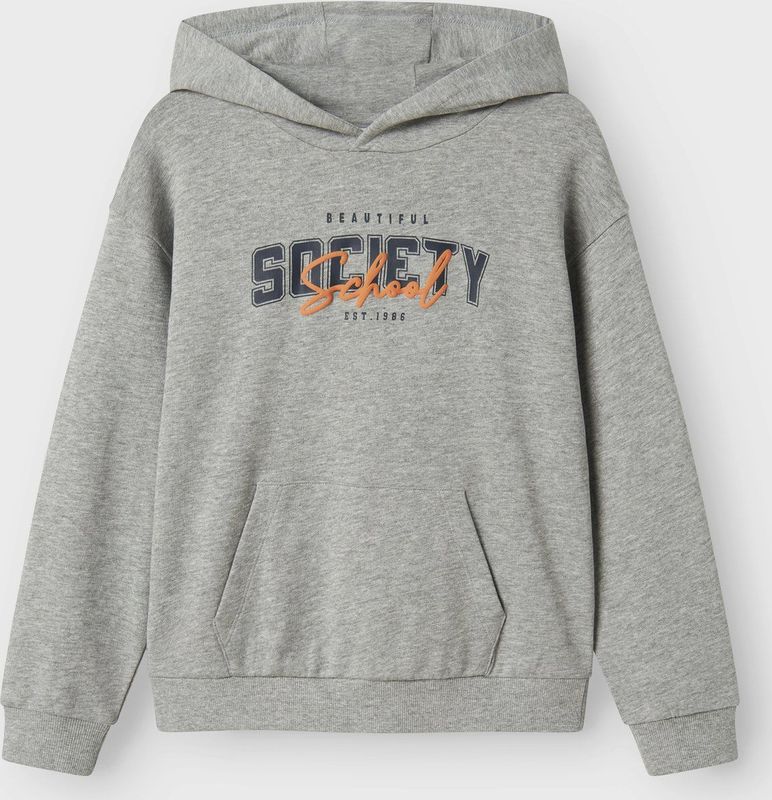 Sweatshirt - Geborstelde Sweatstof - Hoodie - Lange Mouwen - Relaxed Fit