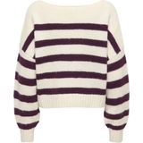 ONLY MATERNITY - OLMAYA - Gebreide Trui - Ecru/Bruin