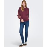 Olmbrooke - Sweatshirt - Zacht - Lange Mouwen - O-hals - Geborduurd Detail - Regular Fit