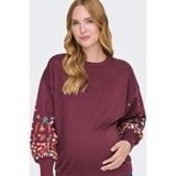 Olmbrooke - Sweatshirt - Zacht - Lange Mouwen - O-hals - Geborduurd Detail - Regular Fit