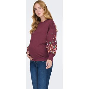 Olmbrooke - Sweatshirt - Zacht - Lange Mouwen - O-hals - Geborduurd Detail - Regular Fit