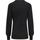 ONLY - Gebreide zwangerschapstrui - Ronde Hals - Lange Mouwen - Goudkleurige Knopen