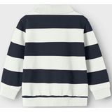 Sweatshirt - Regular Fit - Lange Mouwen - Polo - Ongeborstelde Sweatstof