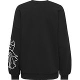 Olmodessa - Sweatshirt - Katoen - O-hals - Korte Mouwen - Bedrukt Detail