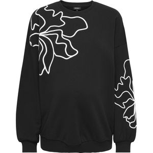 Olmodessa - Sweatshirt - Katoen - O-hals - Korte Mouwen - Bedrukt Detail