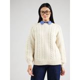 VERO MODA - Awtoa - Trui - Champagne - Lange Mouw - Ronde Hals