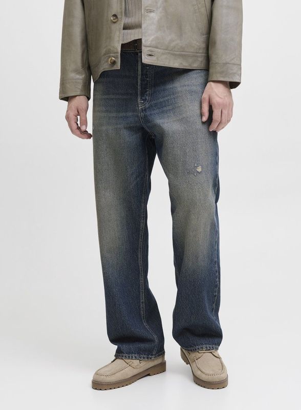 Jack & Jones - Alex Original Sbd 882 Sn - Spijkerbroek - Stonewash - Baggy Fit