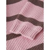 Gebreide Trui - Gestreept - Ronde Hals - Lange Mouwen - Regular Fit