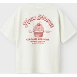 Biologisch Katoen T-shirt - Geborduurd - Korte Mouwen - Regular Fit