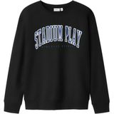 Sweatshirt - Regular Fit - Lange Mouwen - Ronde Hals - Rubberprint