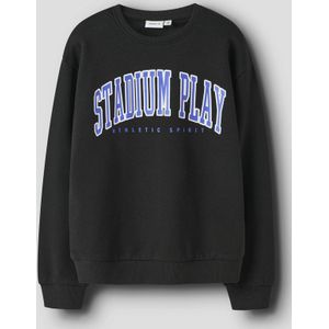 Sweatshirt - Regular Fit - Lange Mouwen - Ronde Hals - Rubberprint