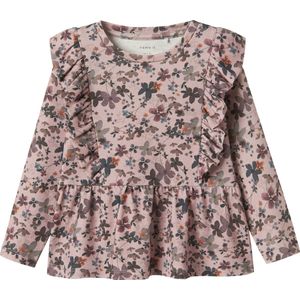NAME IT - NMFNALINE LS TOP - Blouse - Meisjes - Lange Mouwen - Slim Fit