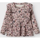 NAME IT - NMFNALINE LS TOP - Blouse - Meisjes - Lange Mouwen - Slim Fit
